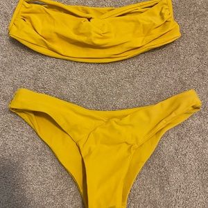 Yellow bikini small